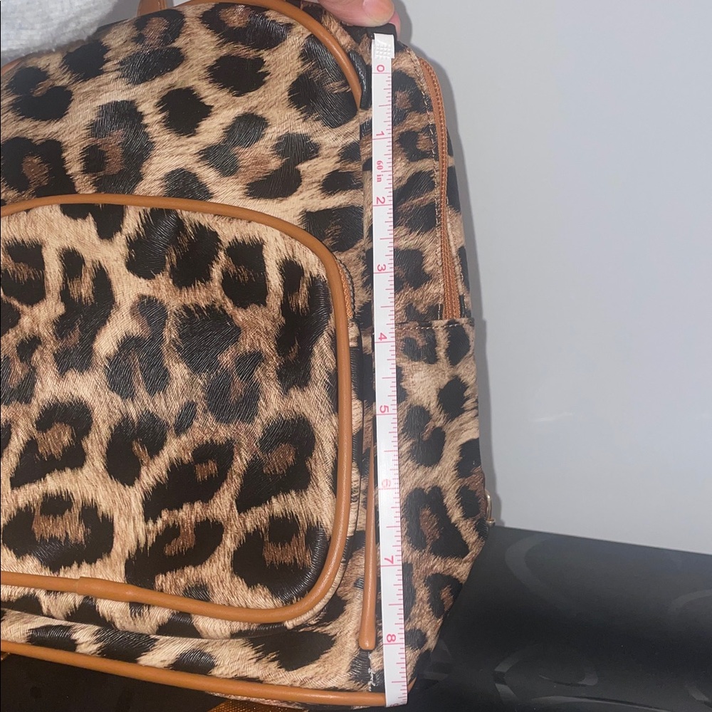 Leopard Print Mini Backpack-Nwot - image 5